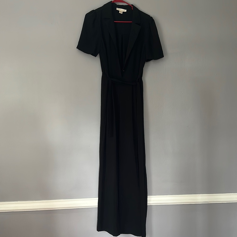 Black collard jumpsuit